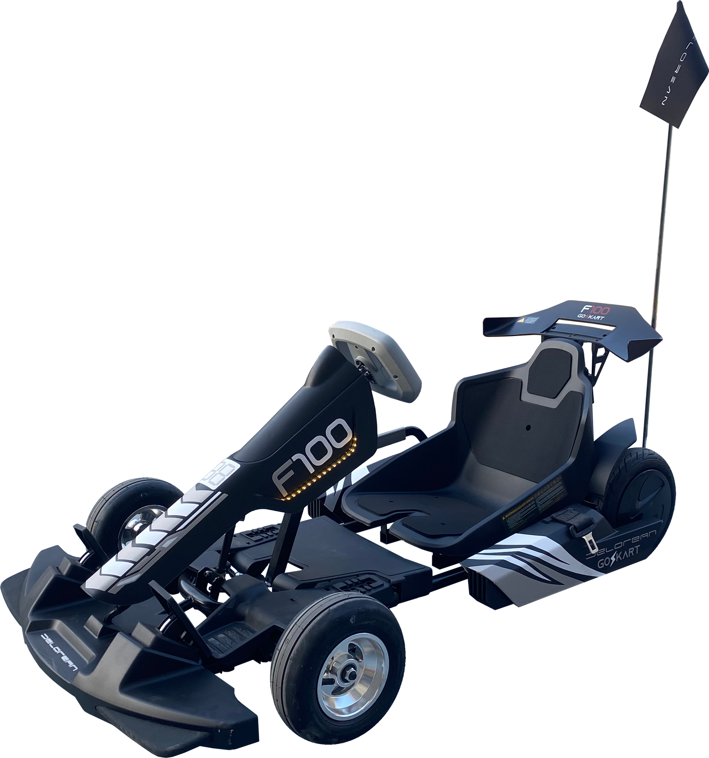 DeLorean Racing Go Kart