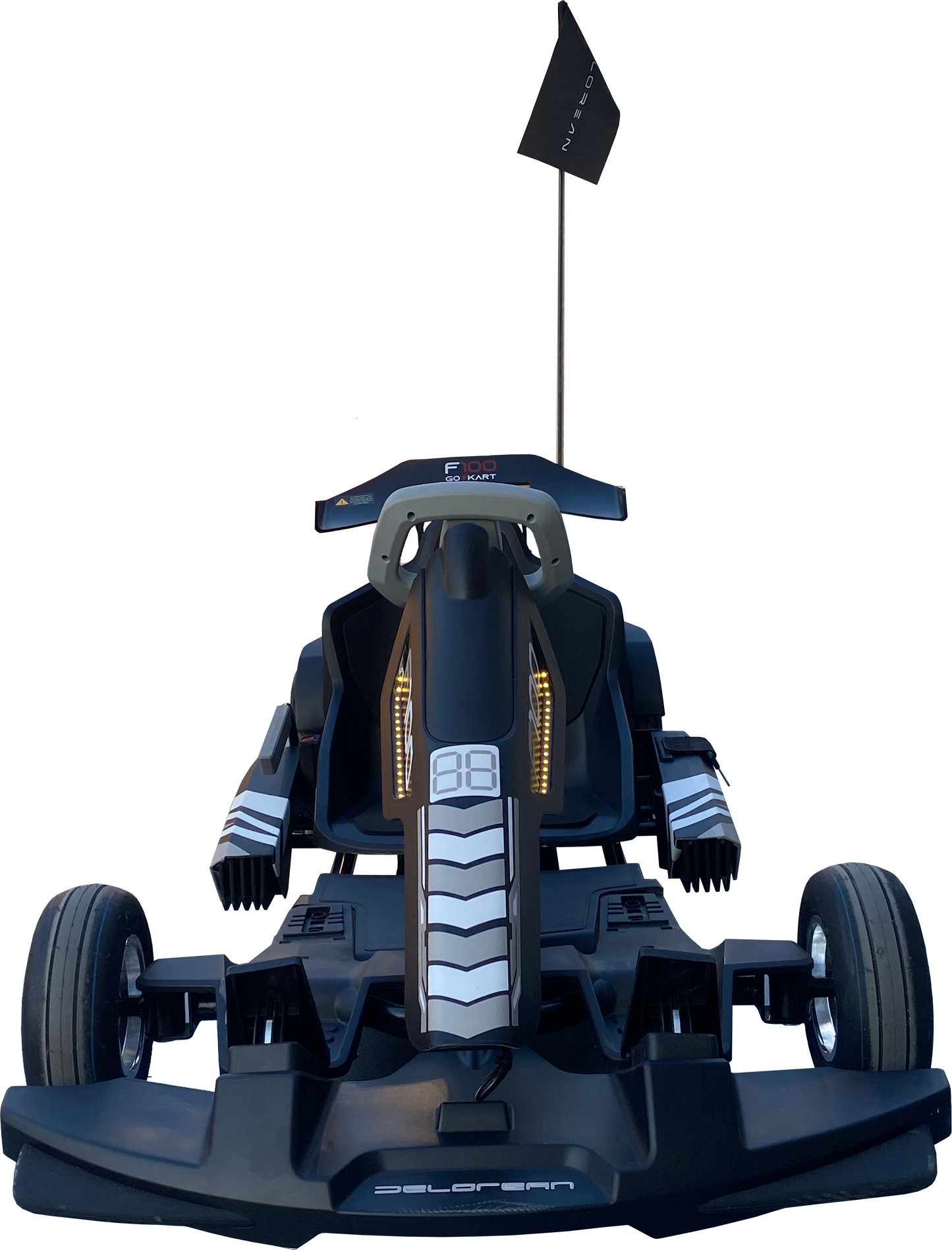 DeLorean Racing Go Kart