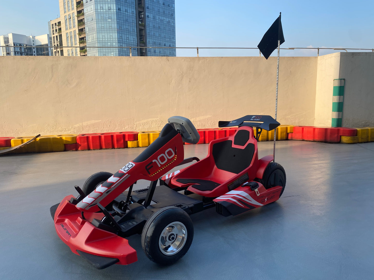 DeLorean Racing Go Kart