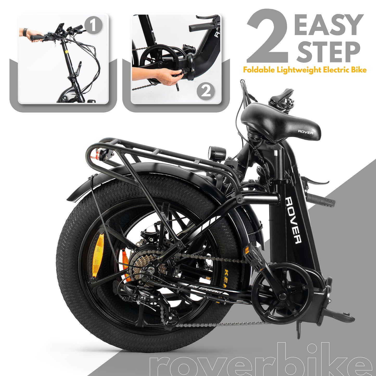 ROVER FOLDABLE CITY E-BIKE