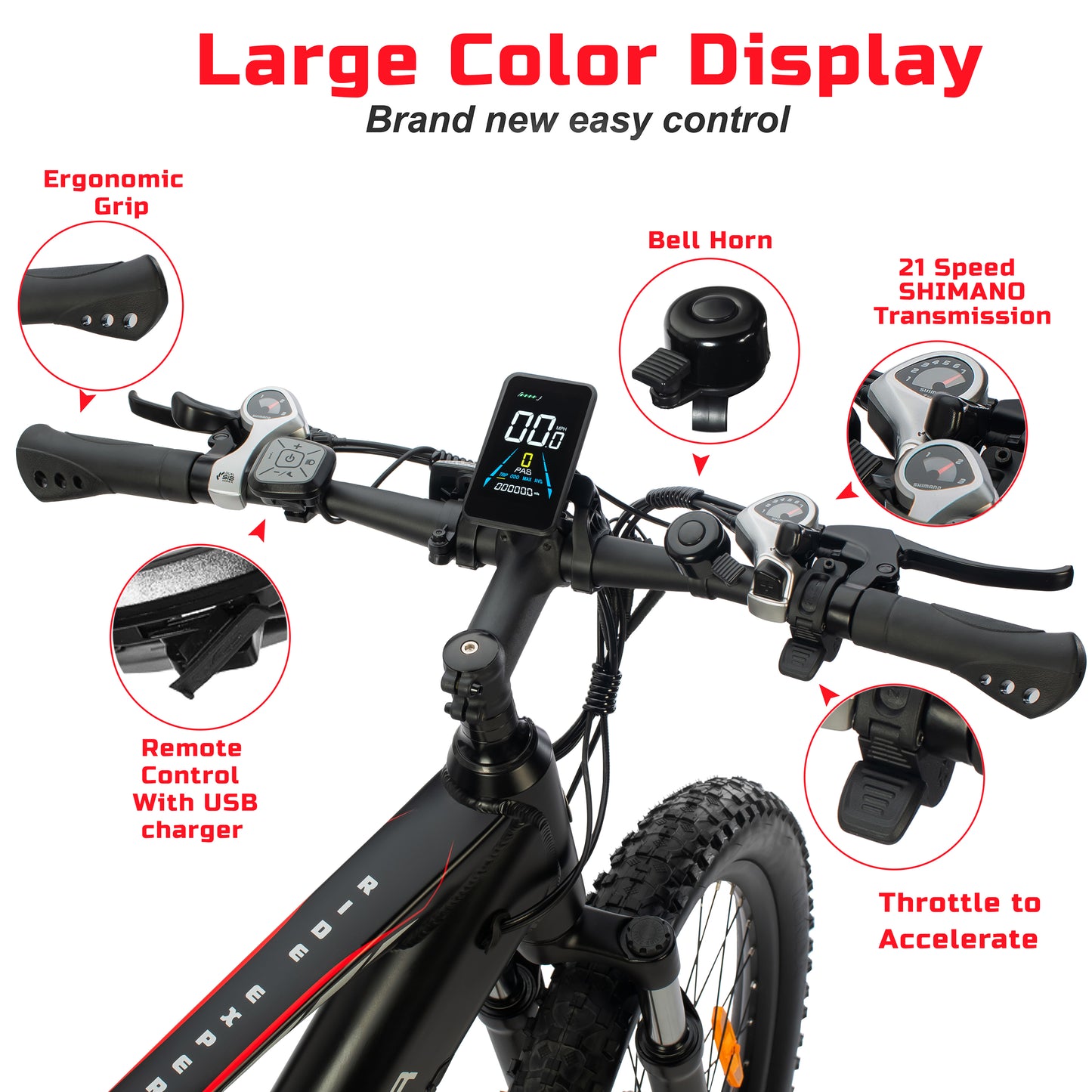 ROVER CLIMBER - Mountain & City e-Bike