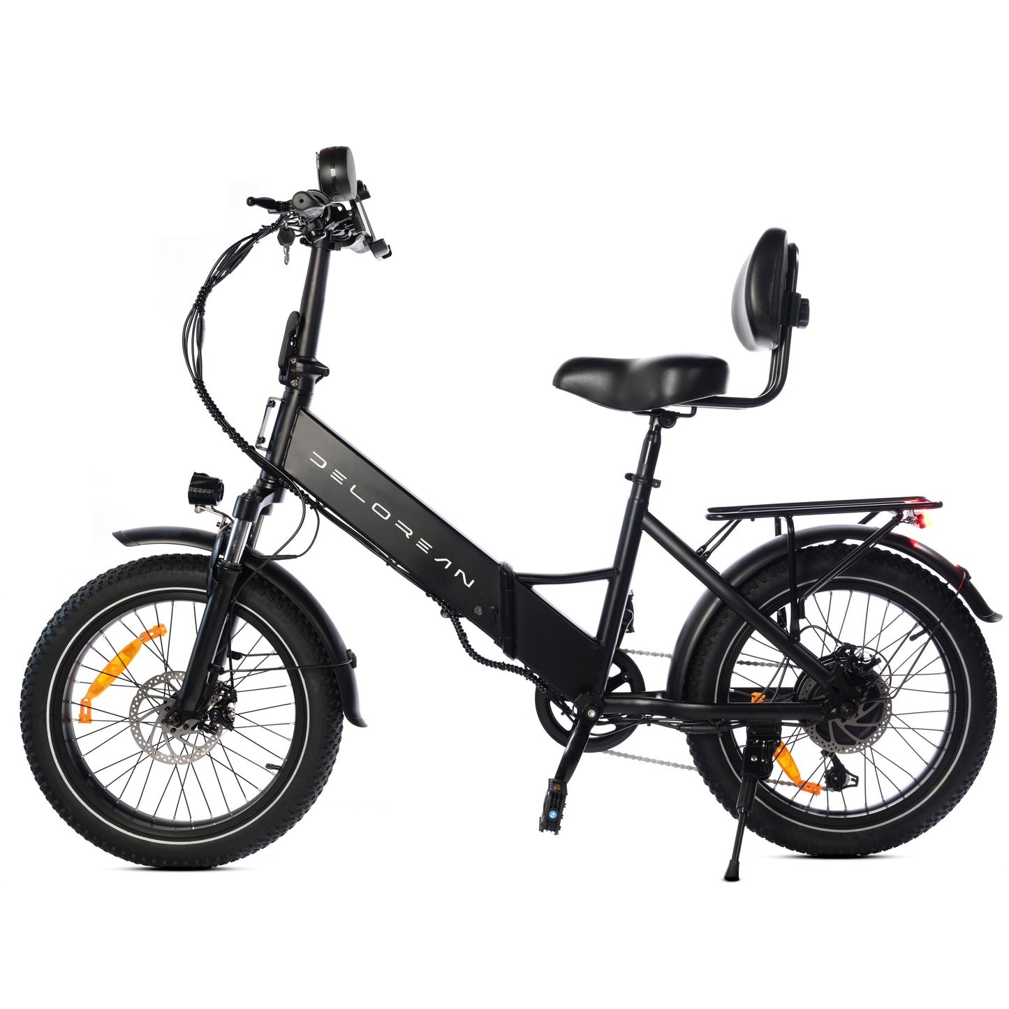 Delorean DM800-Sport Foldable Fat Tire E-Bike