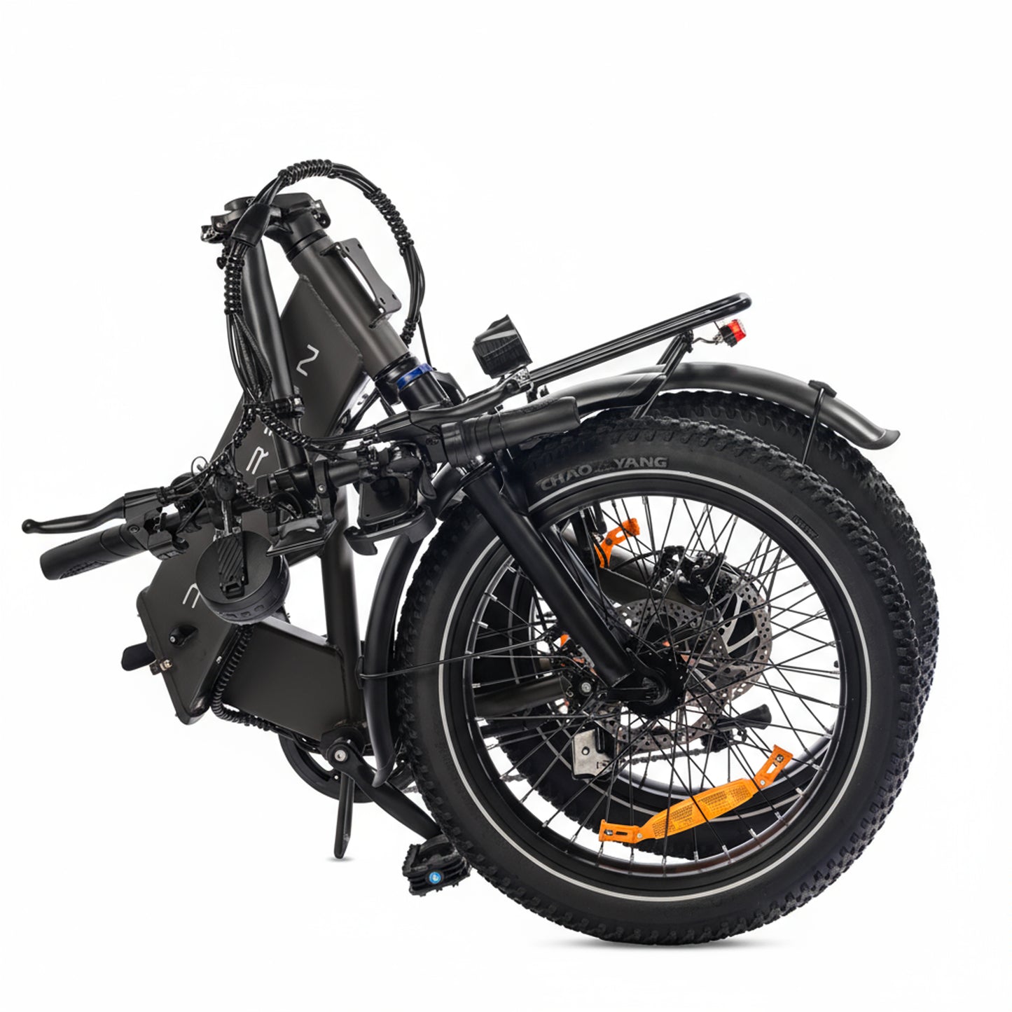 Delorean DM800-Sport Foldable Fat Tire E-Bike