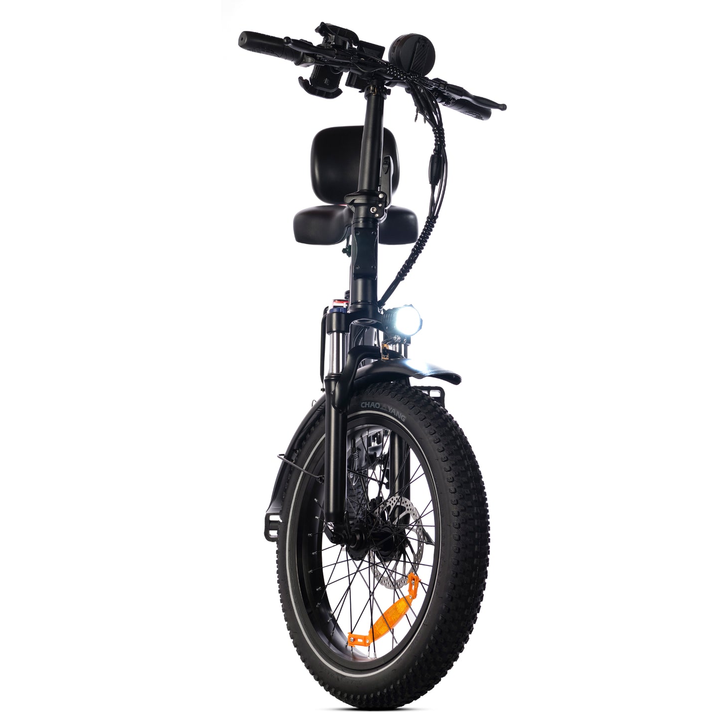 Delorean DM800-Sport Foldable Fat Tire E-Bike